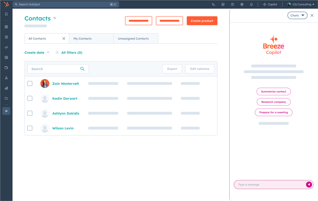 KI-Assistent von HubSpot Agent Hub integriert ins CMS 