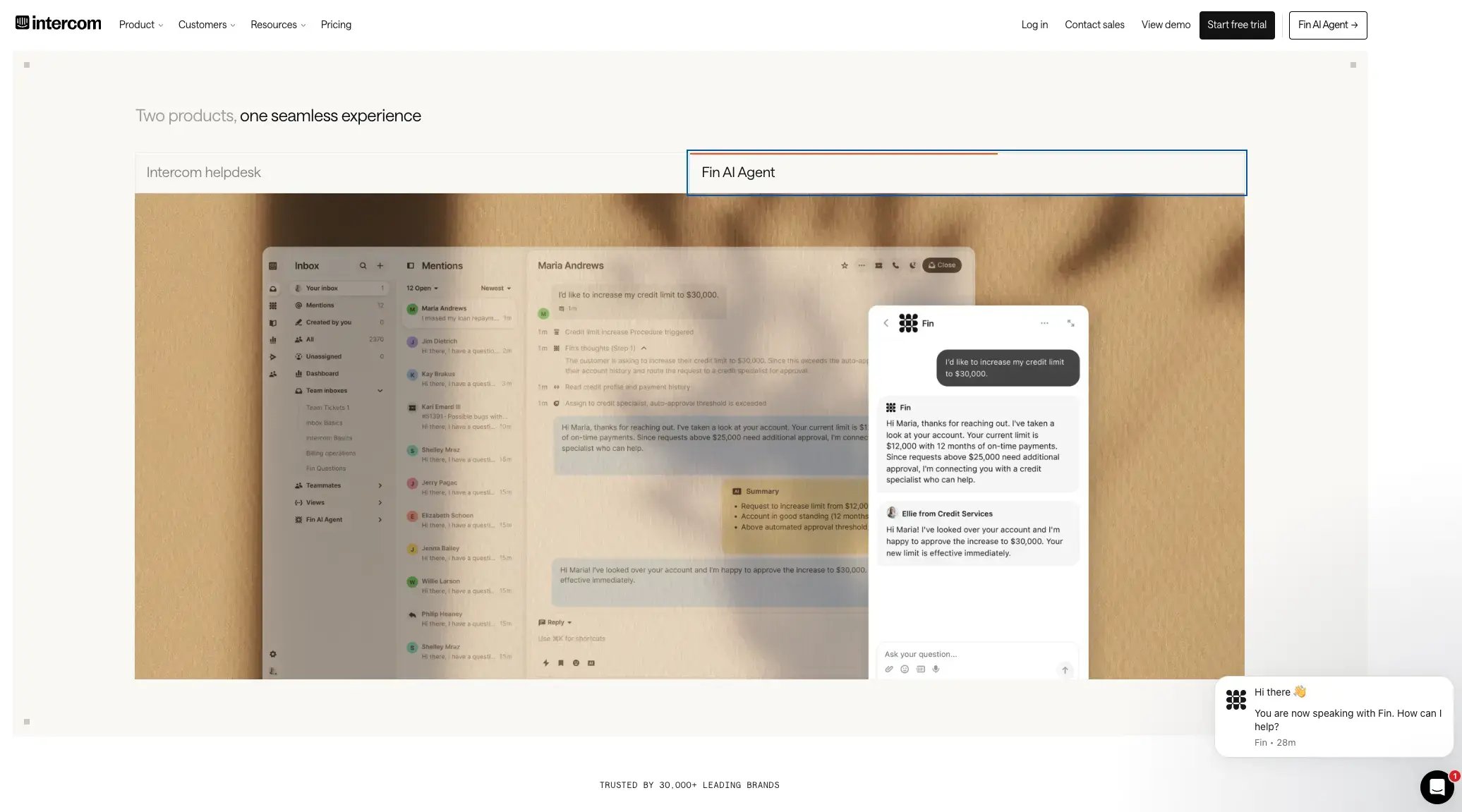 KI-Customer-Service-Tool Intercom