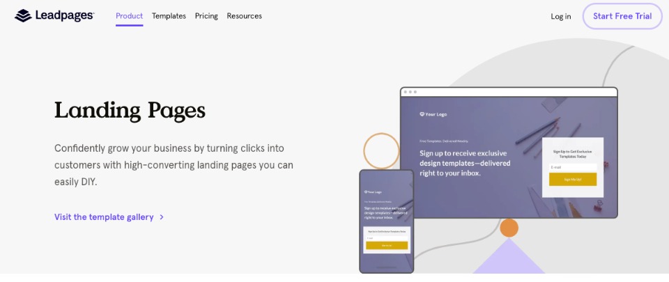Landing-Page-Builder Leadpages
