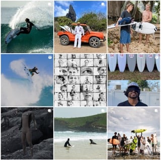 Auf Instagram nutzt Billabong gezielt das Interesse der Leads an Surf-Content und Fotos mit Urlaubs-Flair, was das Lead Nurturing untertsützt