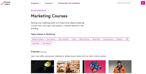 Online-Marketing-Kurs bei FutureLearn