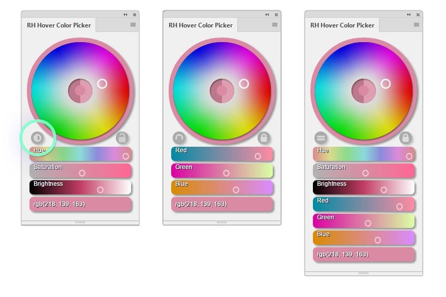 Photoshop Plug-in RH Hover Color Picker