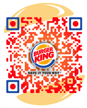QR-Code-Marketing Beispiel Burger King
