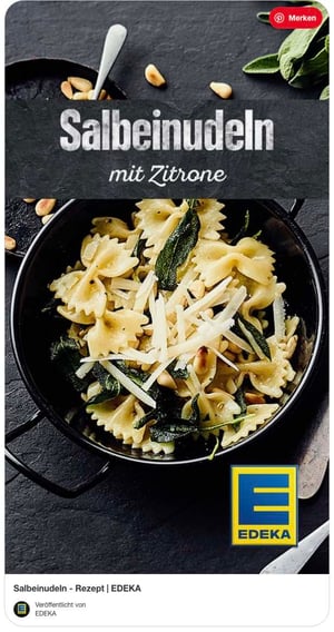 Beispiel für Rezept-Rich-Pin auf Pinterest