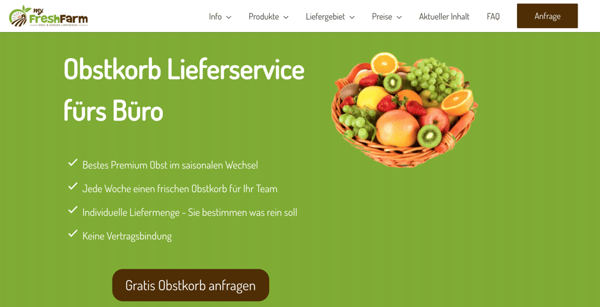 Webseite von Freshfarm schoene-webseiten-freshfarm-beispiel
