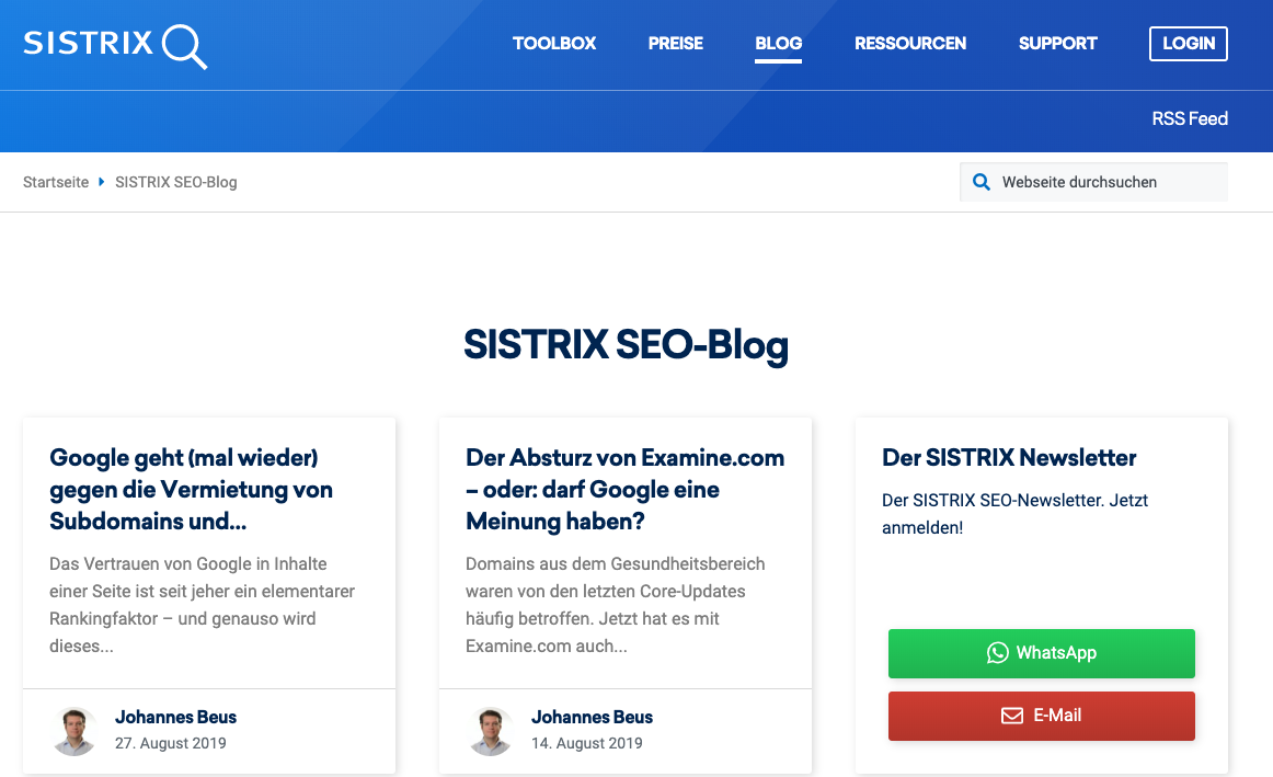 sistrix-seo-blog