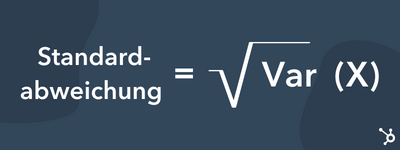 Formel zur Berechnung der Standardabweichung