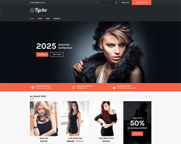 WordPress-Template Tyche