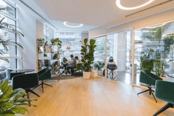 Moderne Büroräume eines Unicorn Startups
