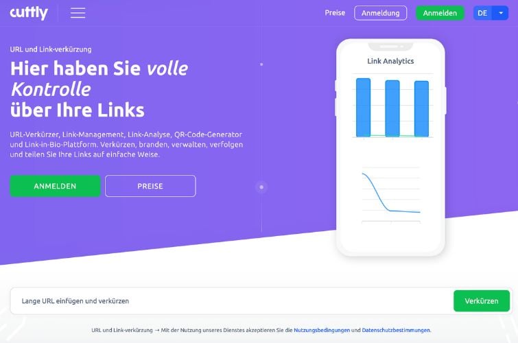 Link kürzen 11 URLShortener im Vergleich
