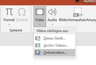 Screenshot aus PowerPoint