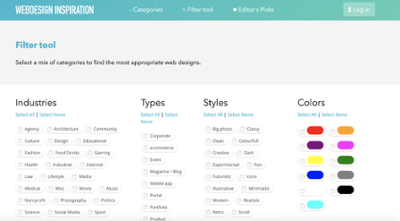 webdesign-inspiration-filter