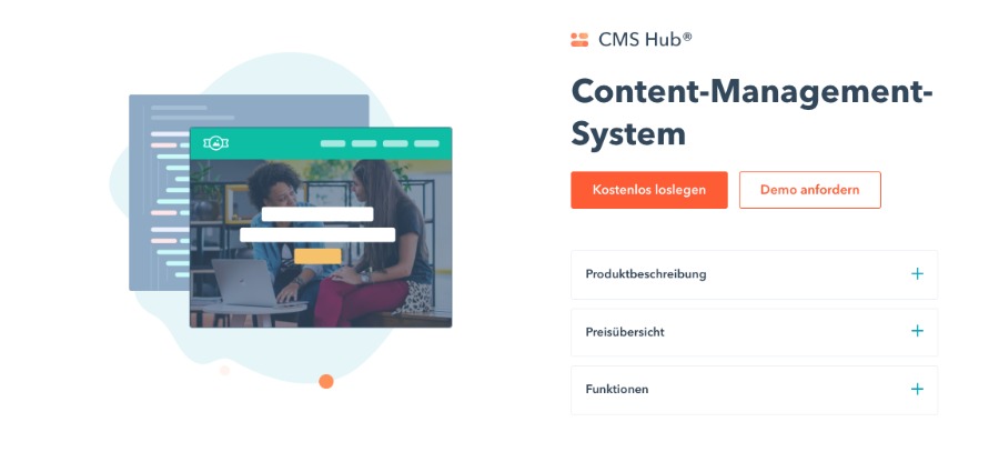 Website Builder CMS Hub