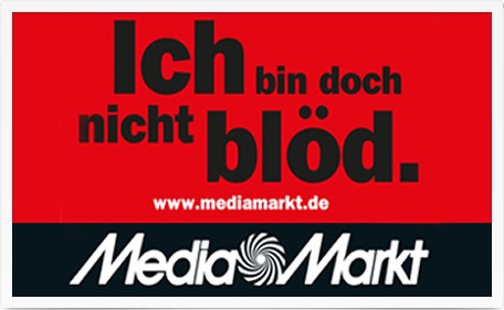 Bekannte Werbeslogans Media Markt
