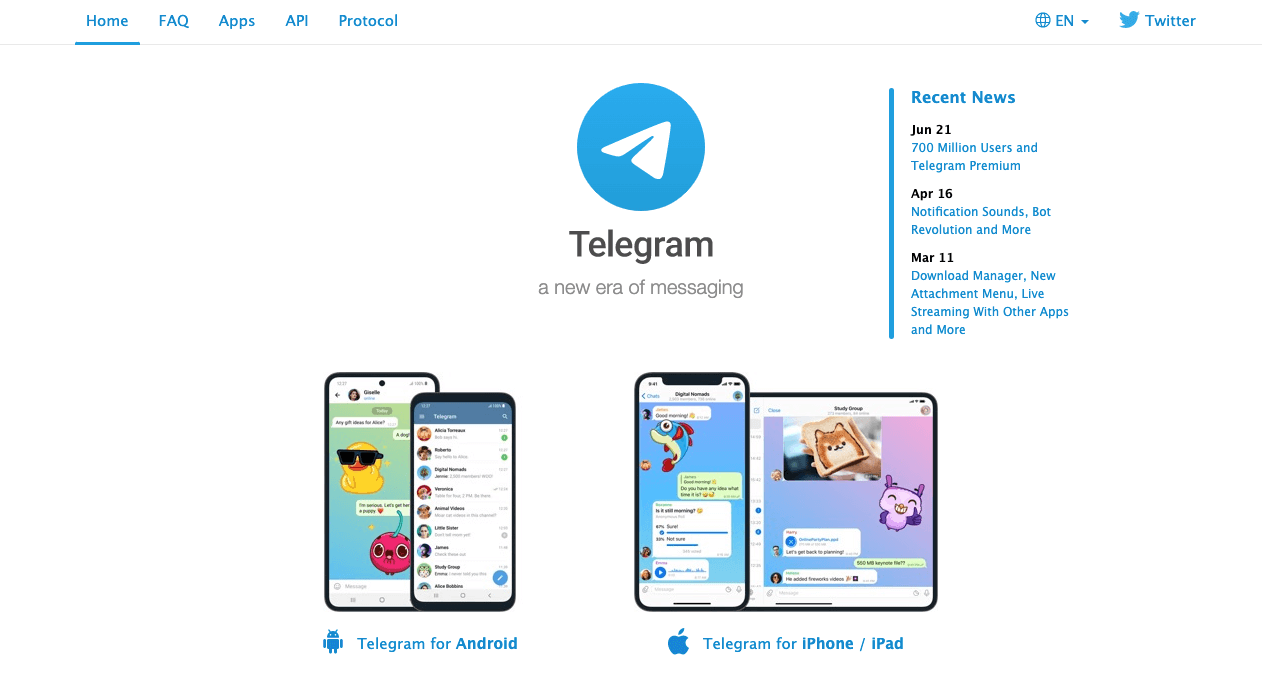 WhatsApp-Alternative Telegram