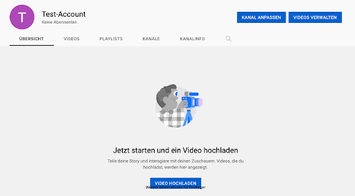 YouTube-Kanal anpassen