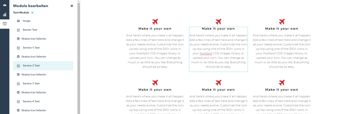 HubSpot Landing-Page Module