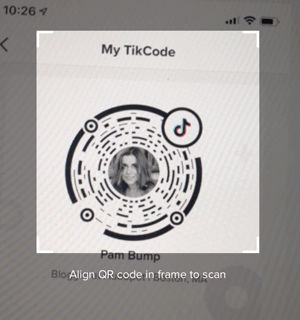 tikcode scannen