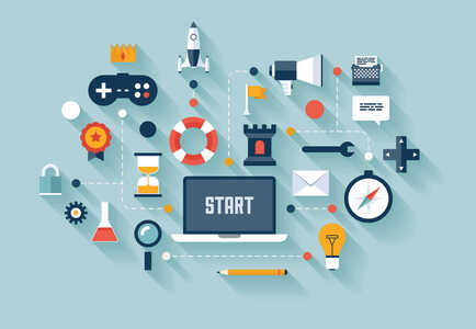 Gamification grafisch dargestellt