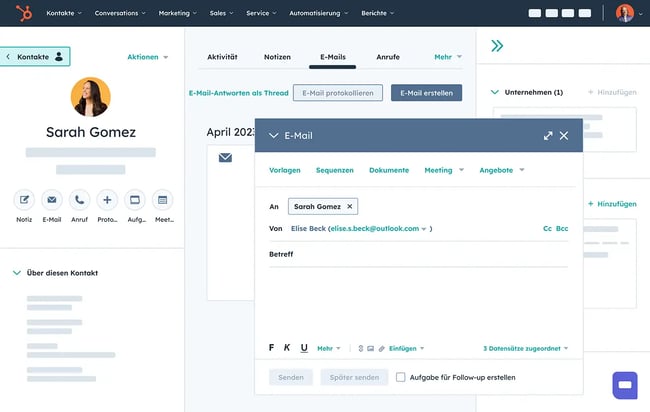 Kontaktmanagement Software  