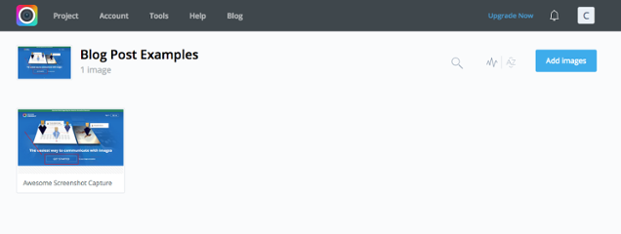 Awesome Screenshot - Dashboard Awesome Screenshot - Dashboard