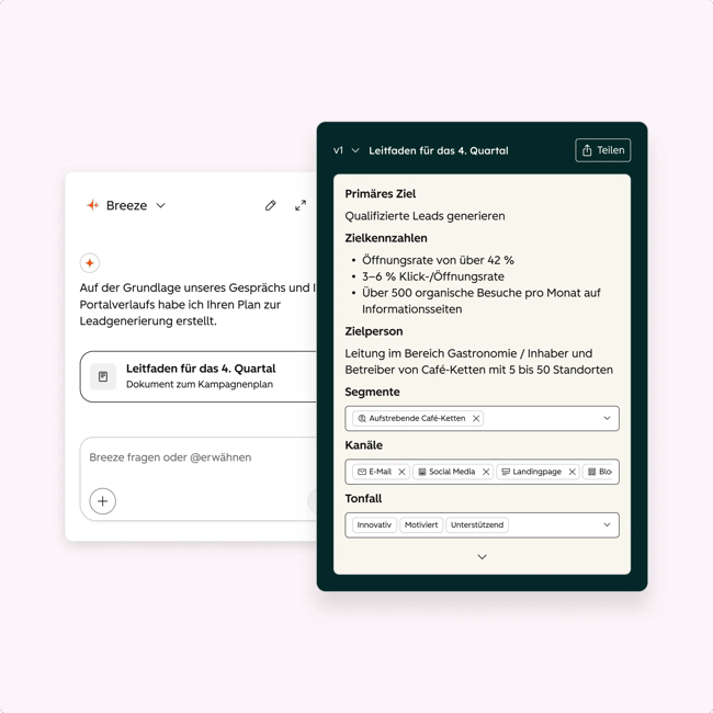 Kampagnen-KI-Agent in HubSpot