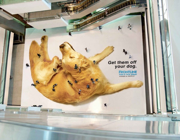 HubSpot – Beispiele von Guerilla-Marketing – Frontline Guerilla-Marketing Beispiel Frontline