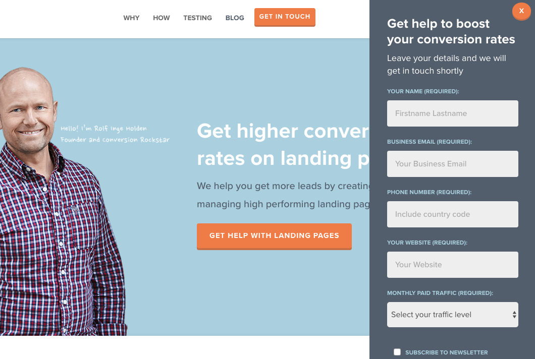 Beispiele für ansprechendes Landing-Page-Design – Conversion Lab 02 Beispiele für ansprechendes Landing-Page-Design – Conversion Lab 02