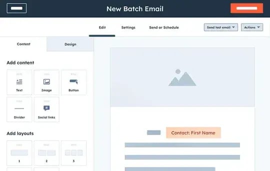 E-Mail-Marketing für Hotels, HubSpot