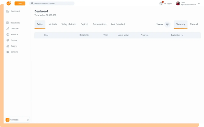 Sales-Enablement-Tool von GetAccept