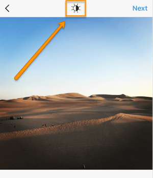 Der Lux-Effekt in Instagram Der Lux-Effekt in Instagram