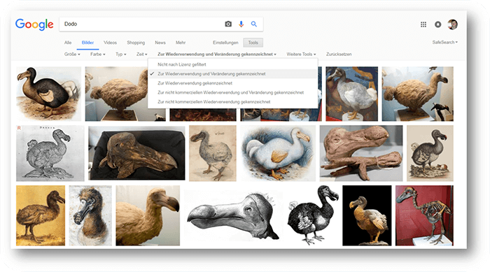 Creative-Commons-Bildersuche bei Google Creative-Commons-Bildersuche bei Google