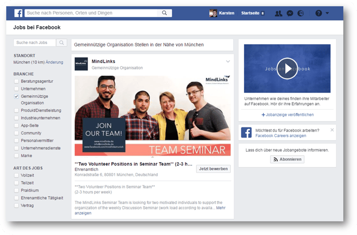 Facebook Jobs Facebook Jobs