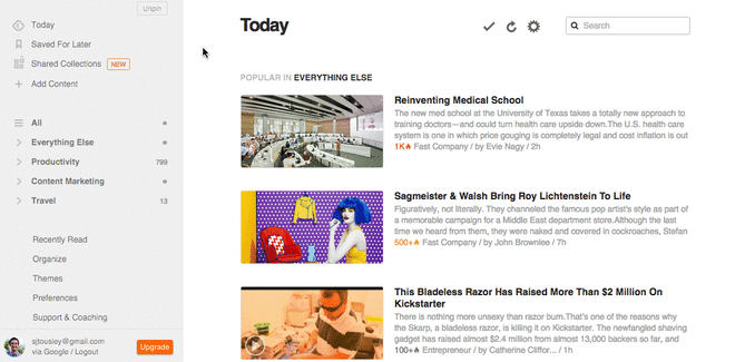 So lässt sich eine neue Seite zu Feedly hinzufügen So lässt sich eine neue Seite zu Feedly hinzufügen
