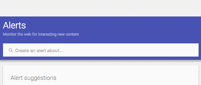 Google Alert einrichten Google Alert einrichten
