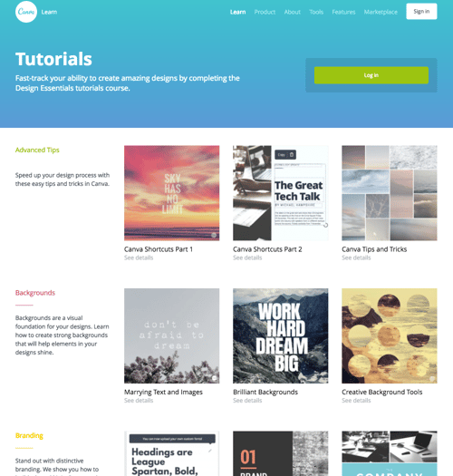 HubSpot - Visueller Content mit Canva - Design School Tutorials HubSpot - Visueller Content mit Canva - Design School Tutorials