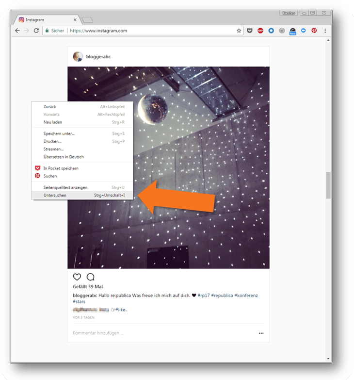 Instagram-Bilder vom PC oder Mac hochladen