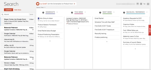 Tools für die Organisation Ihrer E-Mails – Sortd Tools für die Organisation Ihrer E-Mails – Sortd