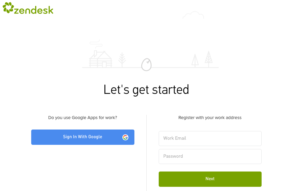 Beispiele für ansprechendes Landing-Page-Design – zendesk Beispiele für ansprechendes Landing-Page-Design – zendesk