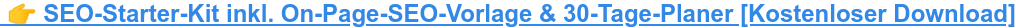 SEO muss keine Blackbox sein! Das komplette SEO-Starter-Kit für 2019 gibt es hier: