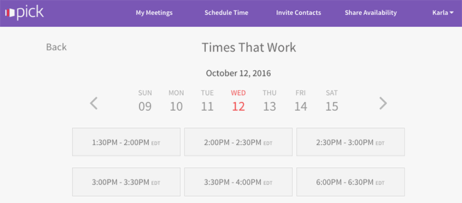 Tools für das Planen von Meetings – Pick