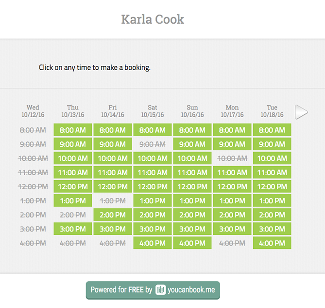 Tools für das Planen von Meetings – YouCanBook.me