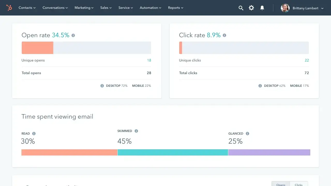 E-Mail-Marketing für E-Commerce: Marketing Hub von HubSpot