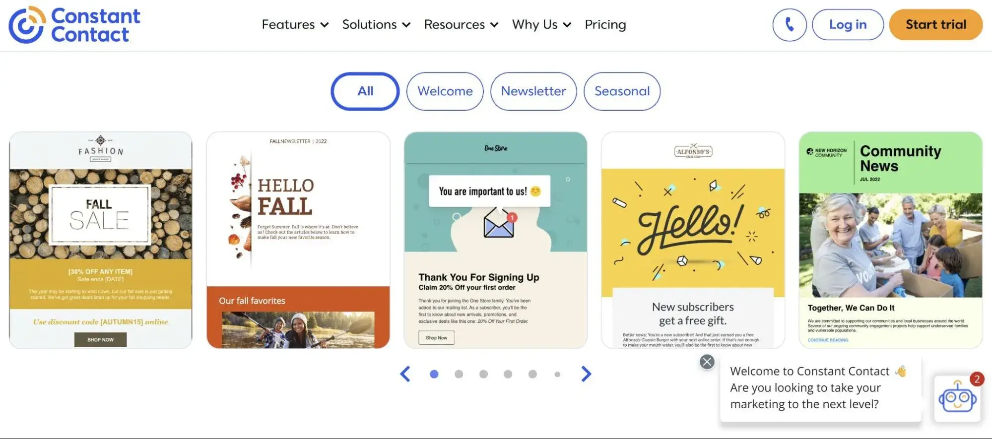 E-Mail-Marketing von Constant Contact