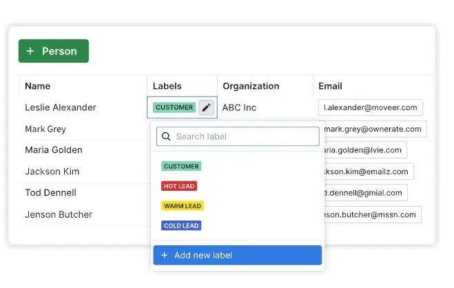 Pipedrive ist eine auf Vertriebspipelines ausgerichtete Salesforce-Alternative.